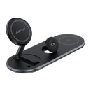 Acefast E19 Qi2 Desktop 3-in-1 Wireless Charging Holder Black