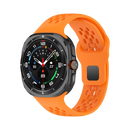 Machino MC-SM002 Silicone Watch Strap for Galaxy Watch Ultra 47mm Orange