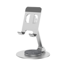 Wisecase Aluminum Alloy Bracke Rotary Holder Silver