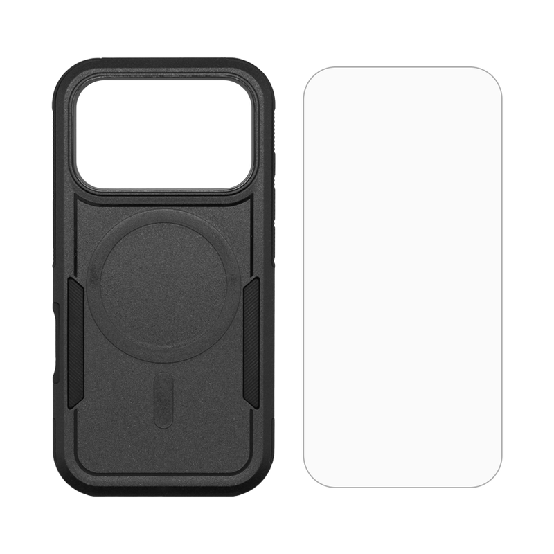 Wisecase iPhone 17 Pro Adventurer Case with Magsafe+Glass Black
