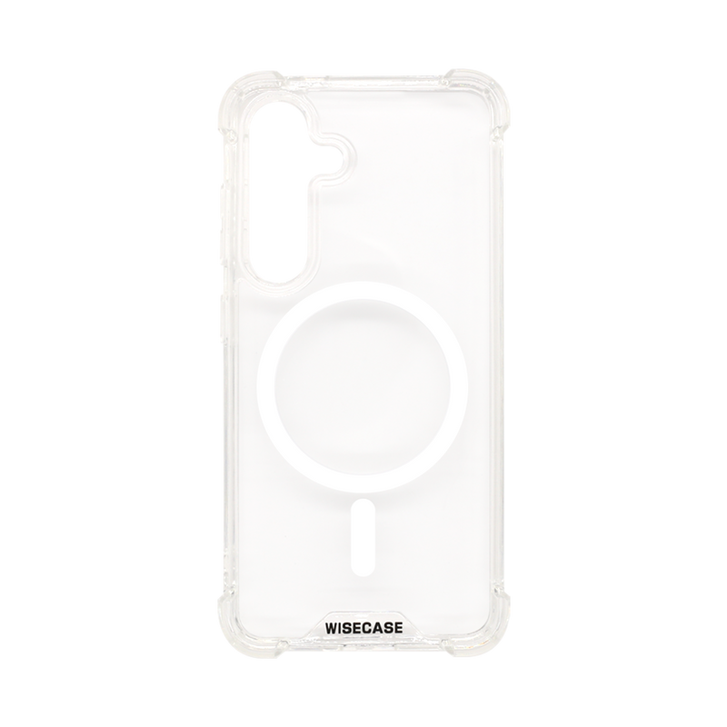 Wisecase Samsung Galaxy S24 Lucid Case Magsafe Clear