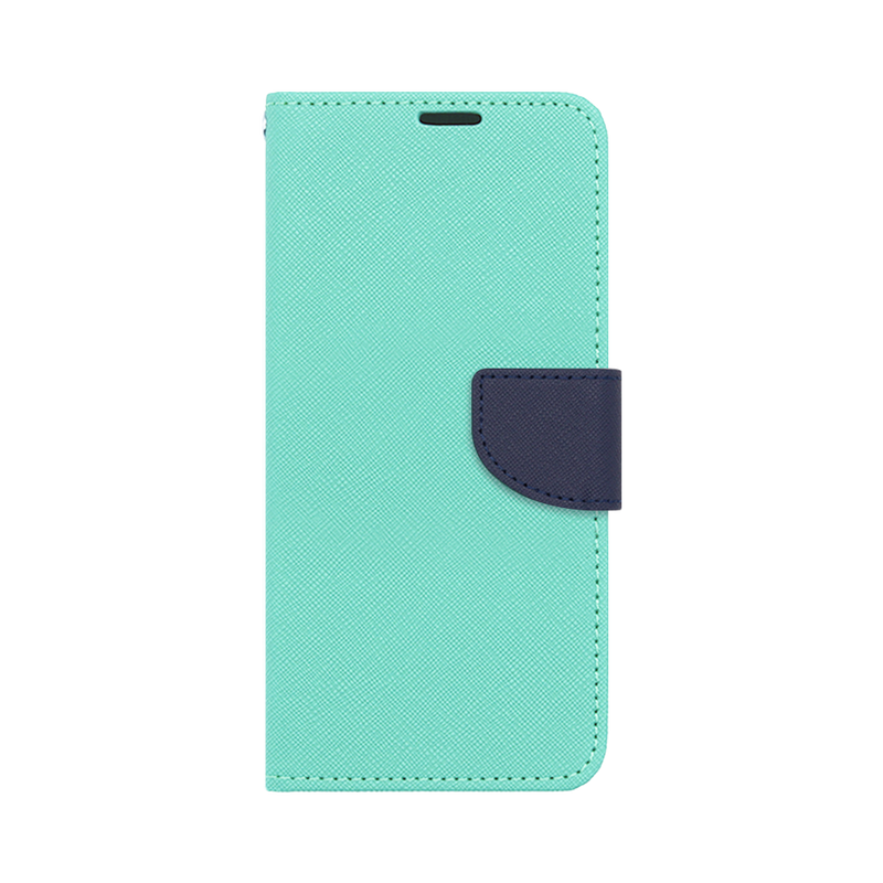 Wisecase Samsung Galaxy A36 MERC Wallet - Cyan+Dark Blue