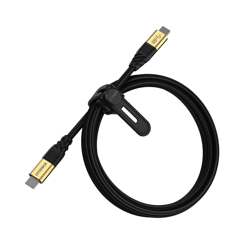 OtterBox USB-C to USB-C (3.2 Gen 1) Premium Cable (1.8M) - Black