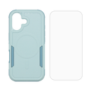 Wisecase iPhone 17 Adventurer Case with Magsafe+Glass Cyan