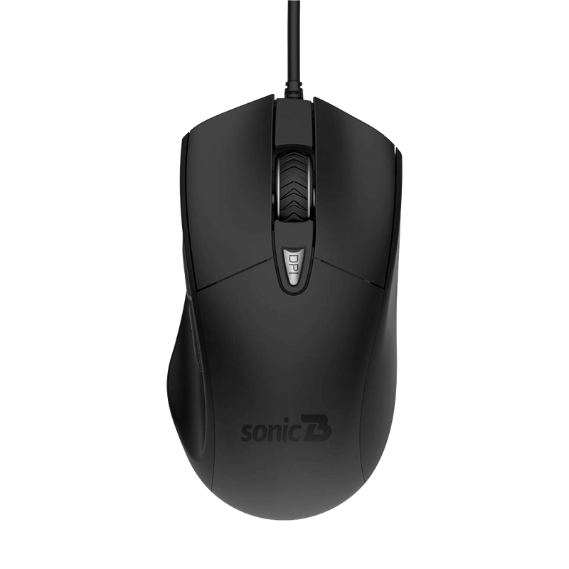 Sonicb Extra Wired Mouse Black