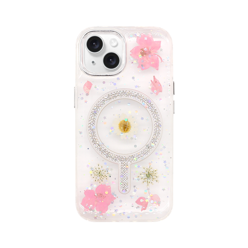 Wisecase iPhone 15 Moda Print Chamomile