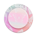 Popsnap Magnetic Phone Grip&Stand With Swappable Top Pink Butterfly