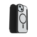 OtterBox React Folio MagSafe Apple iPhone 15/ iPhone 14/ iPhone 13 BlackCrystal-Clear/Black