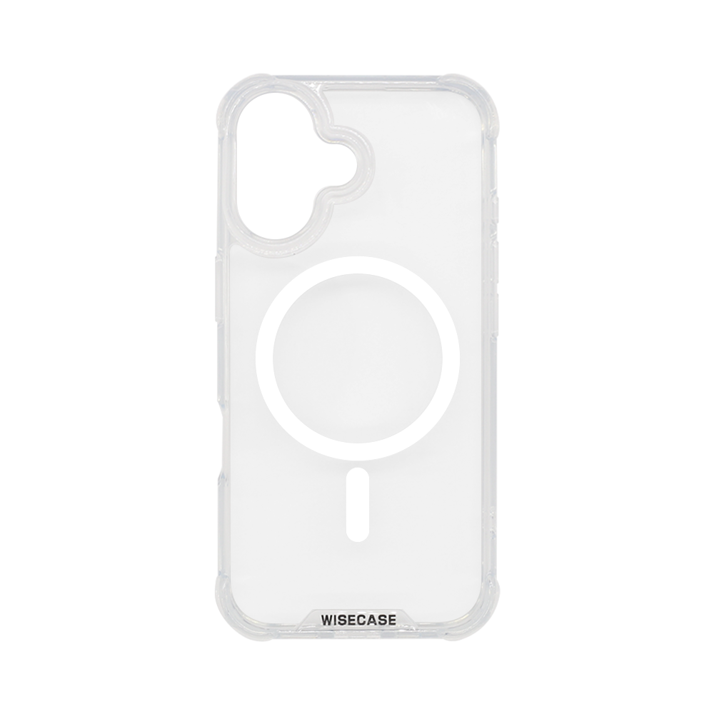 Wisecase Computer Wisecase iPhone 16 Lucid Case Magsafe Clear