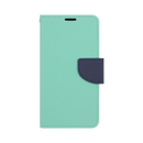 Wisecase iPhone 17 MERC Wallet Cyan+Dark Blue