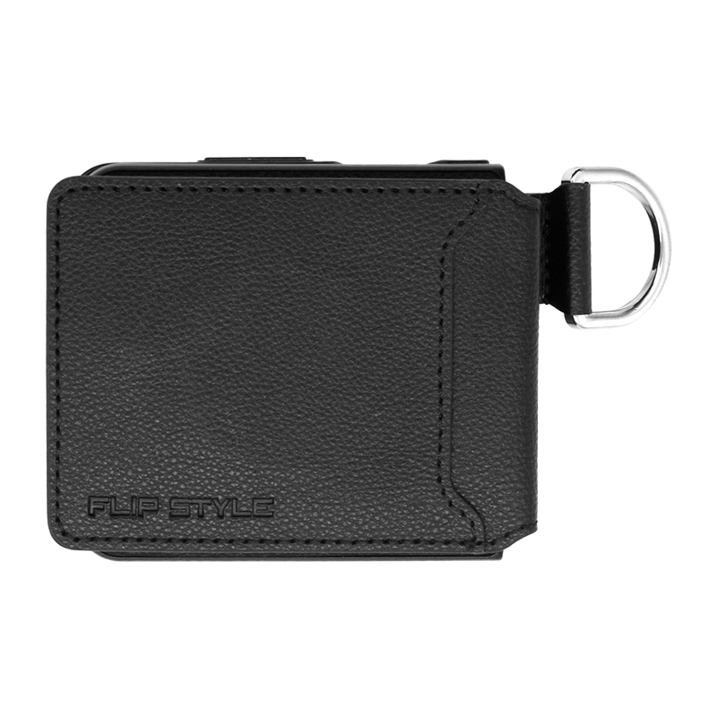Wisecase OPPO Find N2 Flip 5G PU Pouch with card slot Black