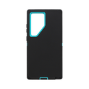 Wisecase Samsung Galaxy S24 Ultra Bulwark Pro Case Black+Cyan