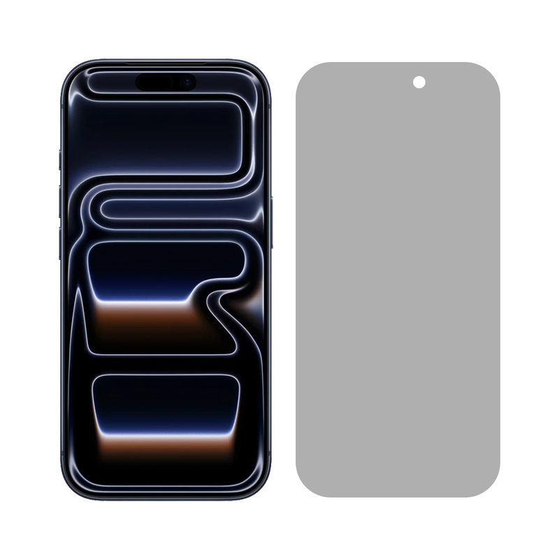 Doormoon iPhone 17 Pro 5D Tempered Glass Privacy