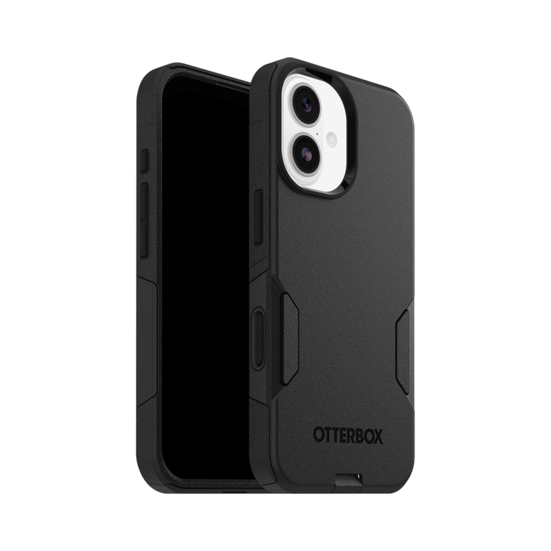 OtterBox Commuter case with Magnets & Cam Ctrl suits iPhone 17 - Black