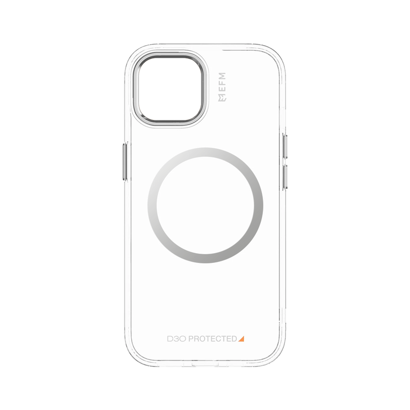 EFM Volta Case Armour with D3O BIO For New iPhone 15 2023 6.1 Clear