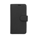 Wisecase Samsung Galaxy S25 Deluxe Wallet Folio Black