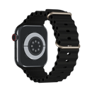 Machino Apple Watch Ocean Band MC-WS04 42/44/45/49/46MM S10 Black (AP446)