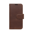 Wisecase Samsung Galaxy S23 Deluxe Wallet Folio Brown