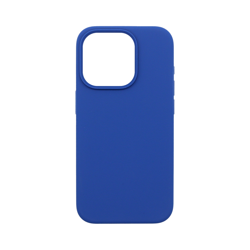 Wisecase iPhone 15 Pro Magsafe Silicone Case Deep Blue