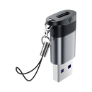 Acefast J8 USB-C to USB-A Adapter Metal Gray