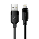 Acefast C16-06 TPU Charging Data Cable USB-A to Lightning 2M Black