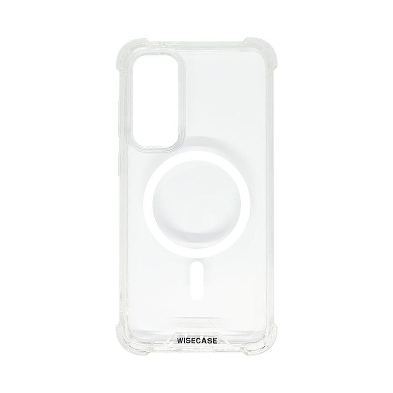 Wisecase Samsung Galaxy S23FE 5G Tough Gel Magsafe Clear