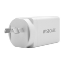 Wisecase 67W EE673OC Wall Charger with 3Ports( 2xUSB-C+USB-A)  White