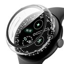 Doormoon Google Pixel Watch4 45mm Protective Glass Case Clear