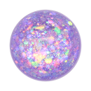 Popsnap Phone Grip&Stand With Swappable Top Blue Glitter