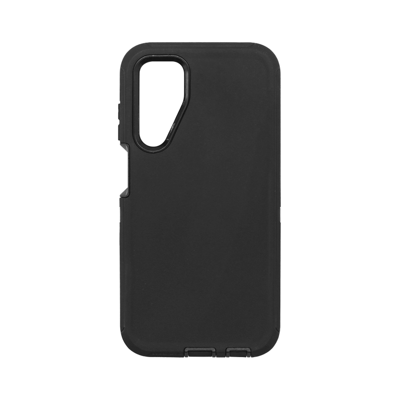 Wisecase Samsung Galaxy A25 5G Bulwark Pro Black+Black