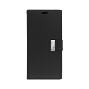 Wisecase iPhone 15 Pro Max Pocket Diary Wallet Black