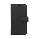 Wisecase Samsung Galaxy S25 Plus Deluxe Wallet Folio Black