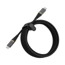 OtterBox USB-C to USB-C Power Delivery Rugged Cable 3m Glamour Black