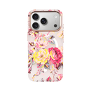 Wisecase iPhone 17 Pro Moda Print Magsafe Case Vintage Floral