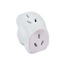 Sansai Power Double Adaptor White