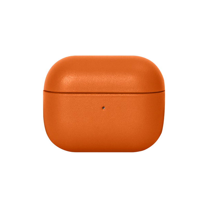 Doormoon Airpods Pro 2 Classic leather case Orange