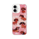 Love Tech iPhone 17 Magnetic Back Panel Dachshund Sunnies