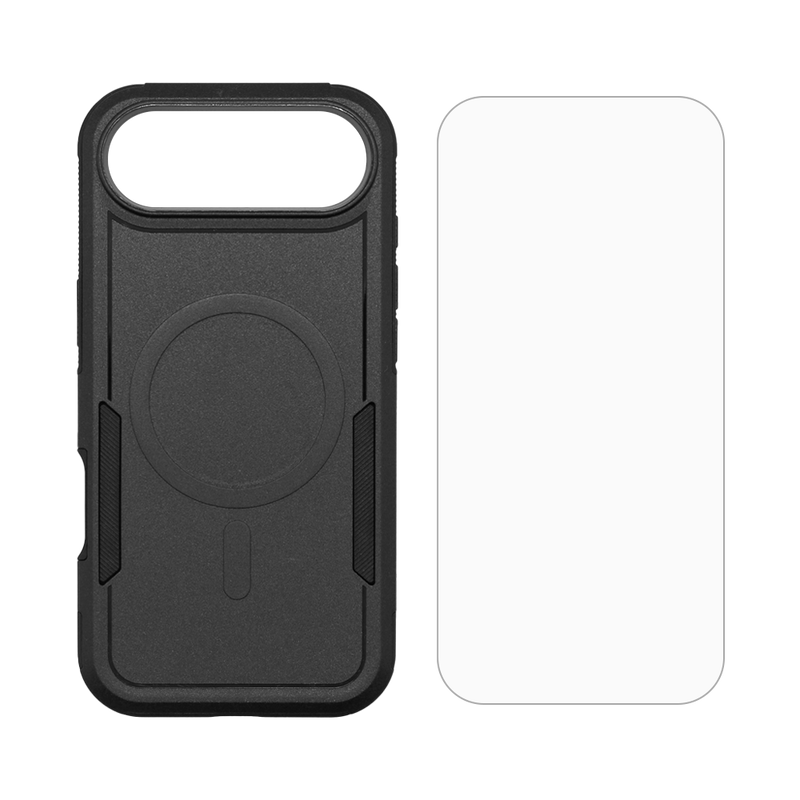 Wisecase iPhone 17 Air Adventurer Case with Magsafe+Glass Black