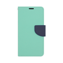 Wisecase iPhone 17 Pro MERC Wallet Cyan+Dark Blue