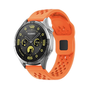 Machino MC-SM002 Silicone Watch Strap for Galaxy Watch 7 40/44mm Orange