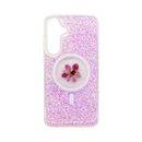 Wisecase Samsung S25 Plus Moda Print Magsafe Case Purple