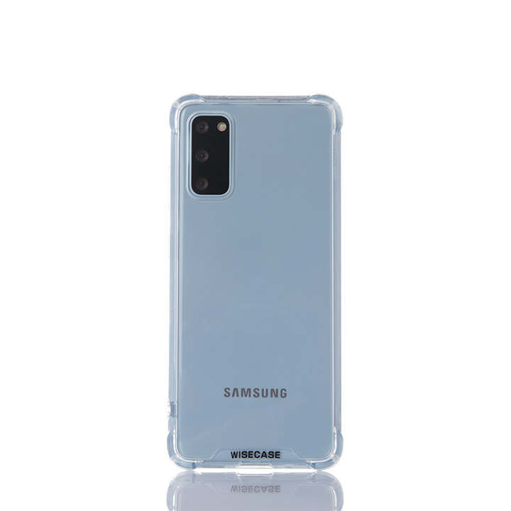 Wisecase Samsung S20 Tough Gel - Clear