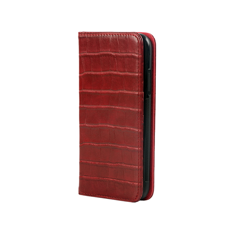 Wisecase iPhone11 Pro Max Croc Wallet - Red
