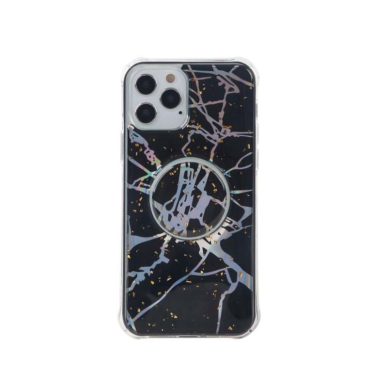 Wisecase iPhone 12Pro Shine Marble+Air Socket
