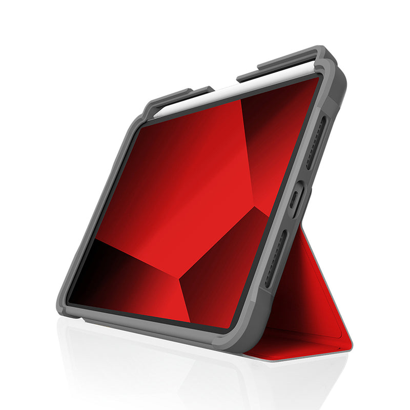 STM Goods Dux Plus Case for Case for iPad Mini 6th Gen AP - Red