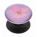 Popsockets PopGrip Universal Grip (Gen2) Holder - Pressed Flower Delphinium Pink