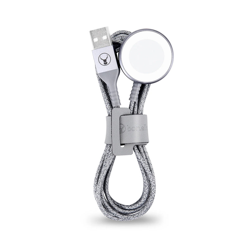 Bonelk Apple Watch Charging Cable USB-A 2m Silver