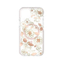 Kate Spade New York Defensive Hardshell MagSafe Case for iPhone 14 Plus - Gold Floral