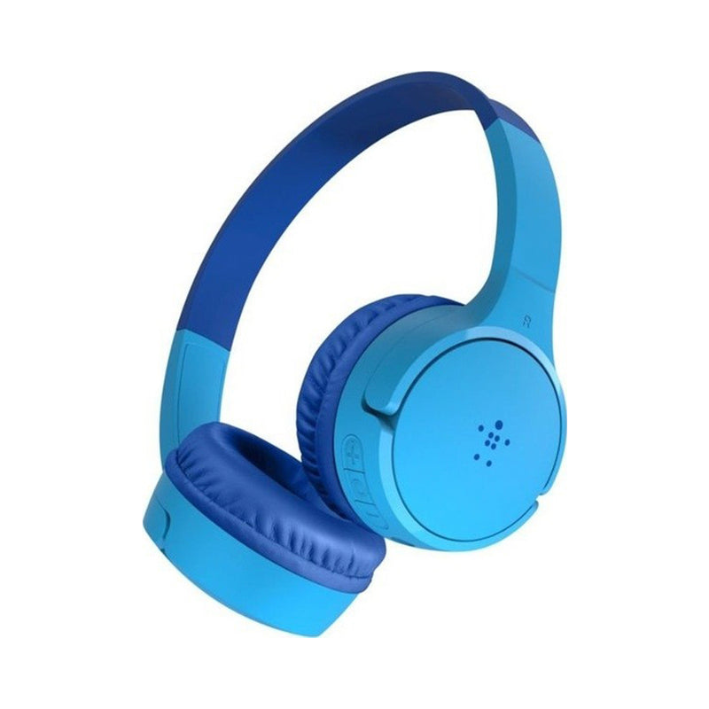 Belkin SoundForm Mini Wireless On-Ear Headphones for Kids - Blue