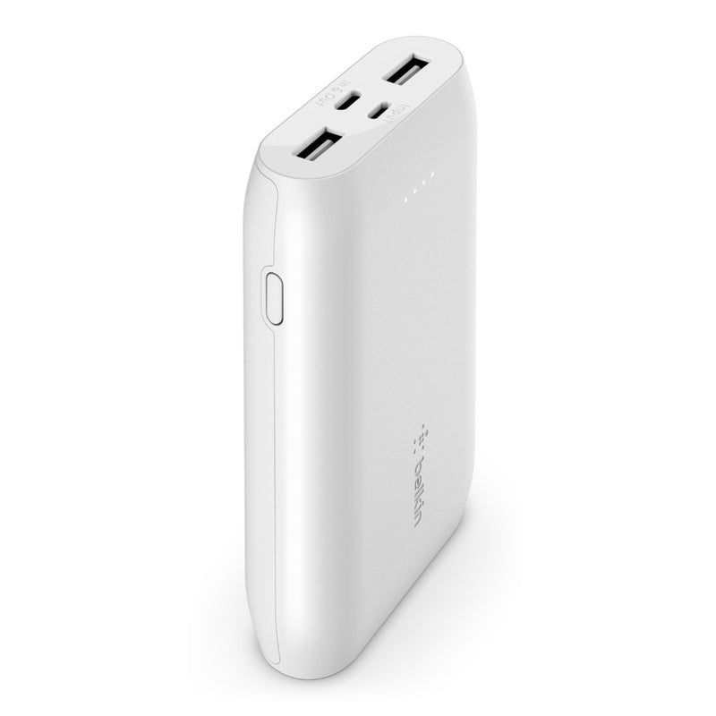 Belkin BoostCharge Power Bank 10K Universally compatible - White